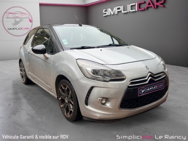 Citroen ds3 vti 82 puretech so chic décapotable courroie changé garantie 12 mois occasion simplicicar le raincy simplicicar...