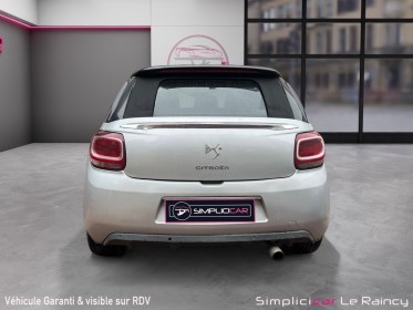 Citroen ds3 vti 82 puretech so chic décapotable courroie changé garantie 12 mois occasion simplicicar le raincy simplicicar...