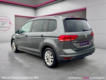 Volkswagen touran 1.6 tdi 110 bmt confortline 5pl dsg7 toit ouvrant garantie 12 mois occasion simplicicar limoges ...