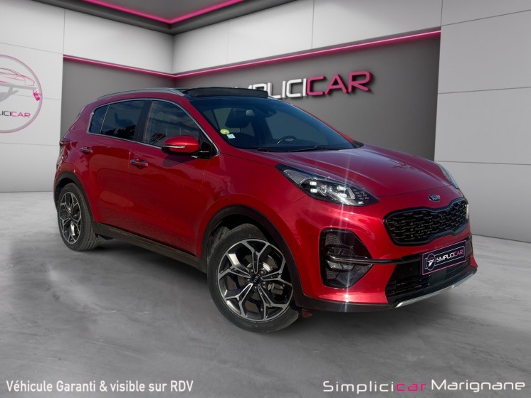 Kia sportage 2.0 crdi 136 bva6 gt line pack premium suivi kia toutes options toit ouvrant sieges chauffants av ar occasion...