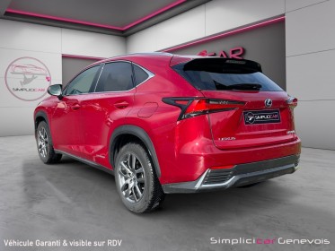Lexus nx nx 300h 4wd luxe - gps - cuir - français - suivi lexus - caméra - garantie 12 mois occasion simplicicar genevois...