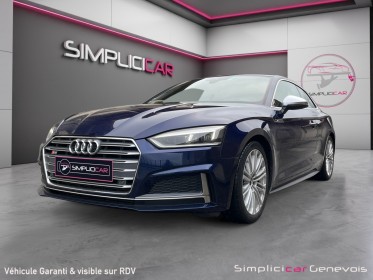 Audi s5 v6 tfsi 354 tiptro quattro - gps - bo - cuir - inserts carbone - garantie 12 mois occasion simplicicar genevois...