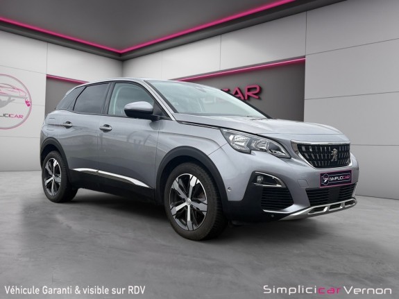 Peugeot 3008 1.6 bluehdi 120ch ss bvm6 bc allure entretien constructeur carplay/android auto caméra 360° keyless...