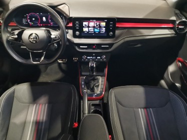 Skoda fabia 110ch dsg7 monte-carlo 1ère main origine france sièges et volant chauffants garantie 12 mois occasion...