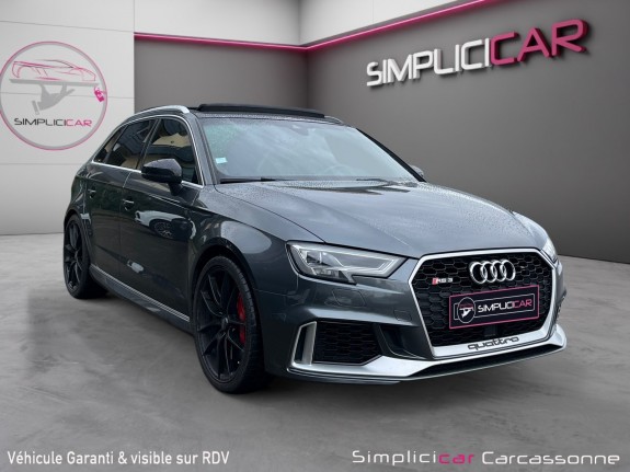 Audi rs3 sportback 2.5 tfsi 400 daza s-tronic 7 quattro occasion simplicicar carcassonne simplicicar simplicibike france