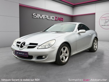 Mercedes slk 200 kompressor cabriolet occasion abbeville simplicicar simplicibike france