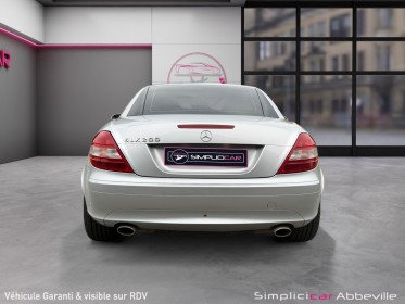 Mercedes slk 200 kompressor cabriolet occasion abbeville simplicicar simplicibike france