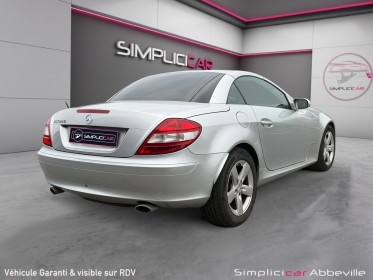 Mercedes slk 200 kompressor cabriolet occasion abbeville simplicicar simplicibike france