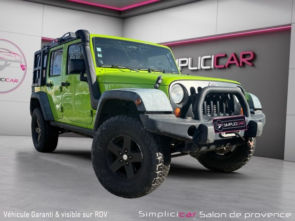Jeep wrangler 2.8 crd rubicon -  2e main - réhausse  fox - entretien complet - galerie occasion simplicicar salon de...