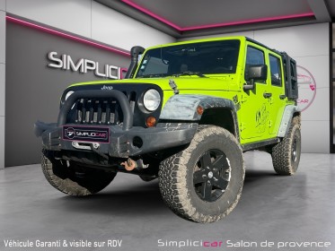 Jeep wrangler 2.8 crd rubicon -  2e main - réhausse  fox - entretien complet - galerie occasion simplicicar salon de...