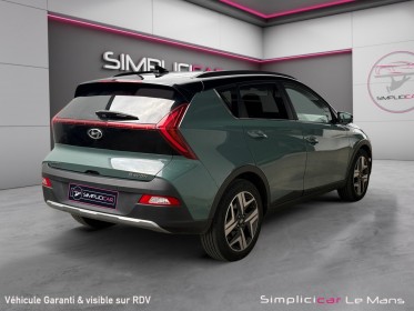 Hyundai bayon 1.0 t-gdi 100 dct-7 hybrid 48v creative garantie 12 mois occasion simplicicar le mans simplicicar simplicibike...