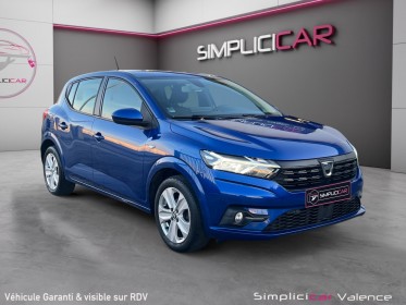 Dacia sandero tce 90 expression 1 main carplay caméra radar av/ar clim auto keyless suivi dacia garantie 12mois occasion...