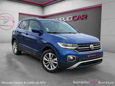 Volkswagen t-cross 1.0 tsi 115 start/stop bvm6 carat garantie 12 mois occasion simplicicar evreux simplicicar simplicibike...