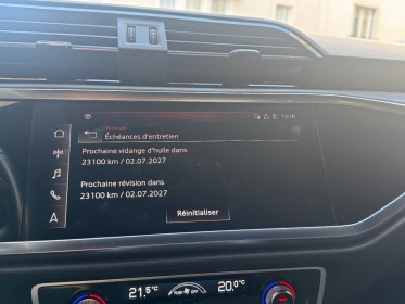 Audi q3 q3 35 tfsi 150 ch s tronic 7 design luxe garantie 12 mois occasion paris 15ème (75) simplicicar simplicibike france