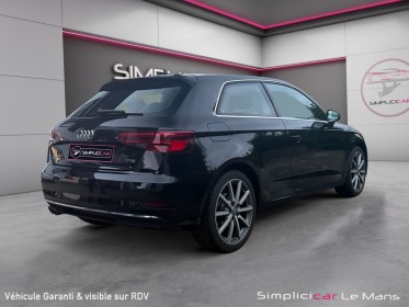 Audi a3 a3 2.0 tfsi 190 s tronic 7 design luxe toit ouvrant garantie 12 mois occasion simplicicar le mans simplicicar...