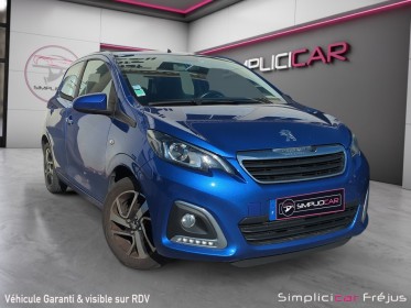 Peugeot 108 vti 72ch bvm5 allure cameras de recul clim garantie 12 mois occasion simplicicar frejus  simplicicar simplicibike...