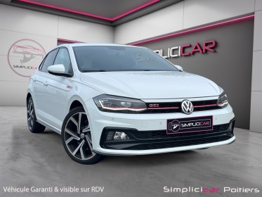 Volkswagen polo gti 2.0 tsi 200 ch carplay sellerie cuir alcantara radar de recul garantie 12 mois occasion simplicicar...