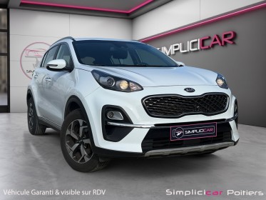 Kia sportage 1.6 crdi 136ch mhev dct7 4x2 design carplay caméra de recul garantie 12 mois occasion simplicicar poitiers...