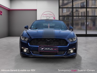 Ford mustang convertible 2.3 ecoboost 317 garantie 12 mois occasion simplicicar saint-omer simplicicar simplicibike france