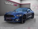 Ford mustang convertible 2.3 ecoboost 317 garantie 12 mois occasion simplicicar saint-omer simplicicar simplicibike france