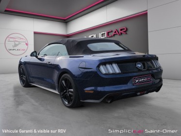 Ford mustang convertible 2.3 ecoboost 317 garantie 12 mois occasion simplicicar saint-omer simplicicar simplicibike france