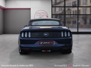 Ford mustang convertible 2.3 ecoboost 317 garantie 12 mois occasion simplicicar saint-omer simplicicar simplicibike france