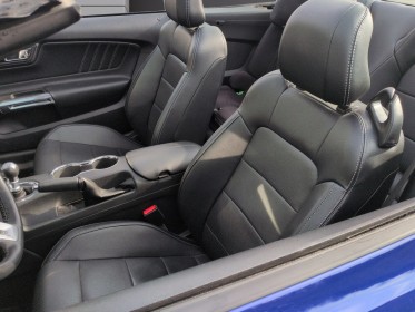 Ford mustang convertible 2.3 ecoboost 317 garantie 12 mois occasion simplicicar saint-omer simplicicar simplicibike france