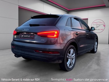 Audi q3 q3 2.0 tdi 184 ch s tronic 7 quattro s line - caméra/garantie 12 mois occasion simplicicar salon de provence...