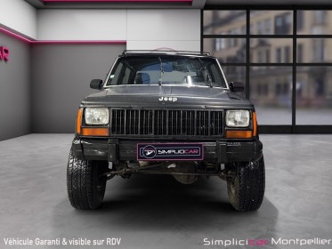Jeep cherokee 88 ch td xj 2.1 vidange boite et pont a jour pneu neuf occasion montpellier (34) simplicicar simplicibike france