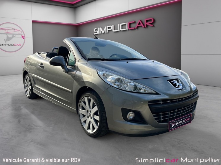 Peugeot 207 cc 1.6 hdi 112ch sport pack garantie 12 mois occasion montpellier (34) simplicicar simplicibike france