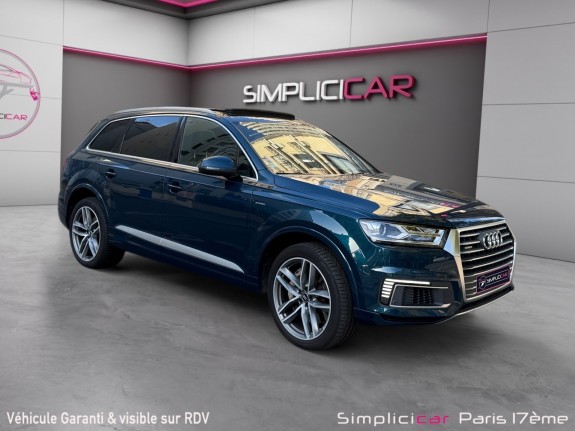Audi q7 q7 3.0 v6 tdi e-tron 373 tiptronic 8 quattro 5pl s line / toit ouvrant panoramique / entretien audi / camera de recul...