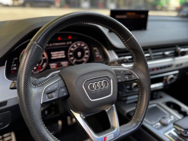 Audi q7 q7 3.0 v6 tdi e-tron 373 tiptronic 8 quattro 5pl s line / toit ouvrant panoramique / entretien audi / camera de recul...