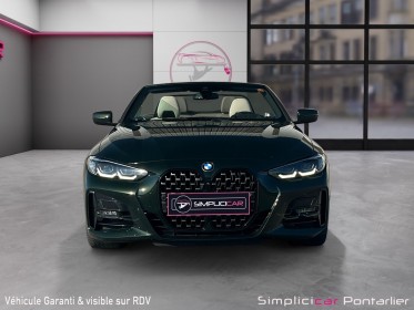 Bmw serie 4 cabriolet g23 420d 190 ch bva8 m sport garantie 12 mois minimum occasion simplicicar pontarlier auto  simplicicar...