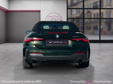 Bmw serie 4 cabriolet g23 420d 190 ch bva8 m sport garantie 12 mois minimum occasion simplicicar pontarlier auto  simplicicar...