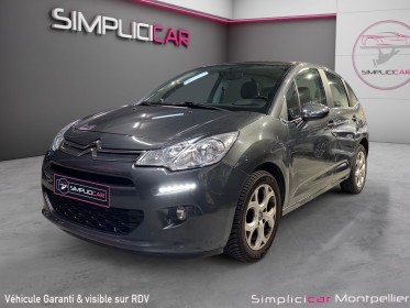 Citroen c3 75ch feel edition garantie 12 mois occasion montpellier (34) simplicicar simplicibike france
