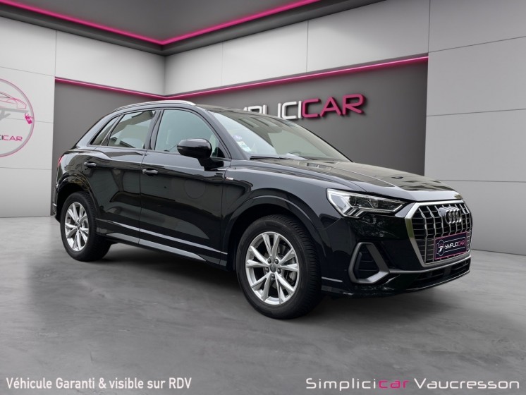 Audi q3 35 tfsi 150 s tronic 7 s line occasion simplicicar vaucresson simplicicar simplicibike france