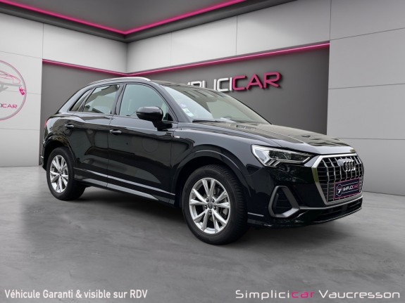 Audi q3 35 tfsi 150 s tronic 7 s line occasion simplicicar vaucresson simplicicar simplicibike france
