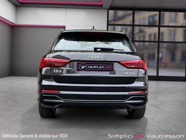 Audi q3 35 tfsi 150 s tronic 7 s line occasion simplicicar vaucresson simplicicar simplicibike france