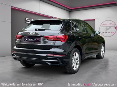 Audi q3 35 tfsi 150 s tronic 7 s line occasion simplicicar vaucresson simplicicar simplicibike france