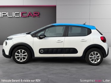 Citroen c3 bluehdi 100 ss bvm5 shine  suivi constructeur avec attelage occasion simplicicar lille  simplicicar simplicibike...