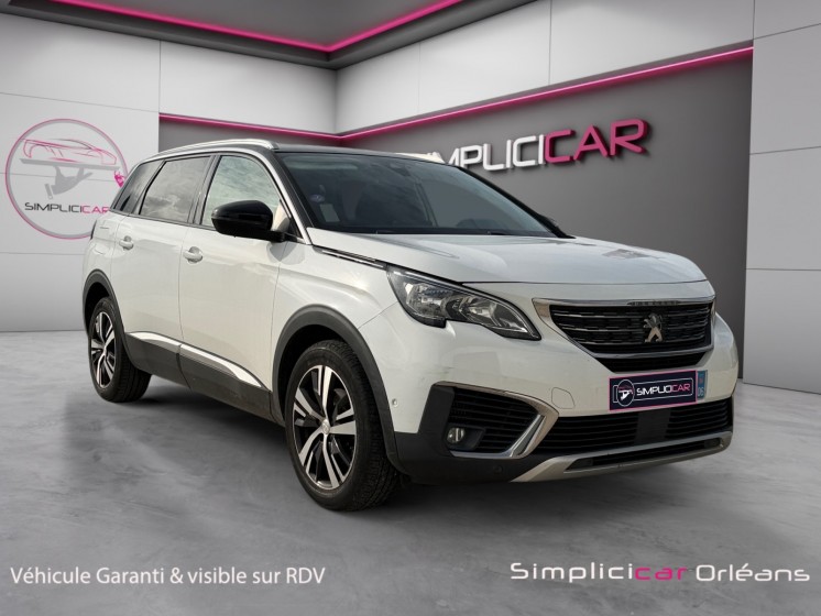 Peugeot 5008 puretech 130ch ss eat8 allure carplay caméra 180° garantie 12 mois occasion simplicicar orleans simplicicar...