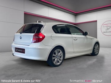 Bmw serie 1 e81 116d 115 ch edition black  white occasion simplicicar brest simplicicar simplicibike france