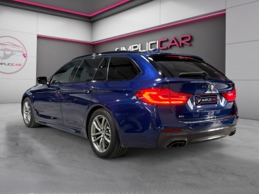 Bmw serie 5 touring g31 520d 190 ch bva8 m sport attelage electrique suspension pilotée arrière carplay phares matrix...