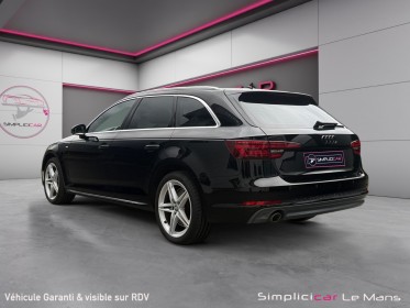 Audi a4 avant 2.0 tdi 150 s line coffre electrique  garantie 12 mois occasion simplicicar le mans simplicicar simplicibike...