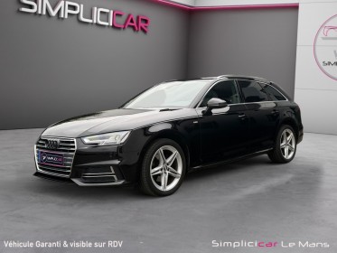 Audi a4 avant 2.0 tdi 150 s line coffre electrique  garantie 12 mois occasion simplicicar le mans simplicicar simplicibike...