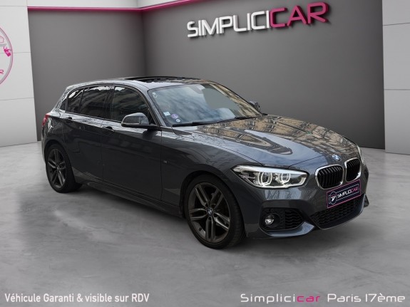 Bmw serie 1 f20 lci2 118i 136 ch bva8 m sport ultimate pack m sport shadow / toit ouvrant / volant sport / siÈges cuir...