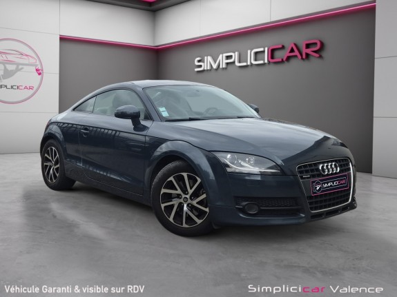 Audi tt coupe 2.0 tdi 170 dpf quattro 2eme main sieges chauffants regul radar ar suivi complet garantie 12 mois occasion...