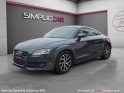 Audi tt coupe 2.0 tdi 170 dpf quattro 2eme main sieges chauffants regul radar ar suivi complet garantie 12 mois occasion...