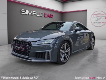 Audi tt coupe 45 tfsi 245 s tronic quattro s line occasion  simplicicar nice - pfvauto simplicicar simplicibike france