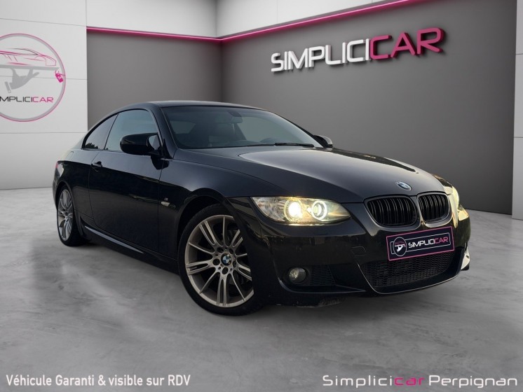 Bmw serie 3 coupe e92 lci 320d luxe m sport radar de recul gps climatisation auto bizone garantie 12 mois occasion...
